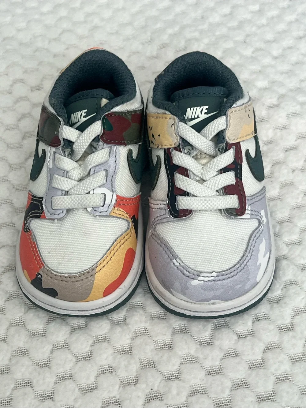 Nike playful patchwork